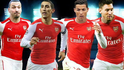 Arsenal mua hụt nguyên một Dream-team! Arsenal mua hụt nguyên một Dream-team!