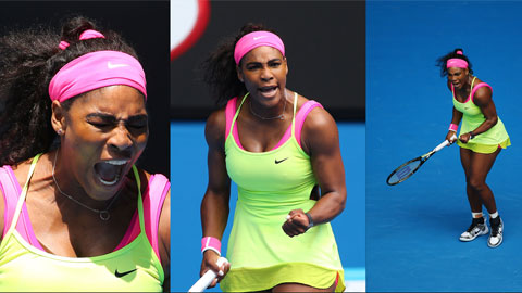 Rửa hận thành công, Serena Williams vào tứ kết Australian Open Rửa hận thành công, Serena Williams vào tứ kết Australian Open