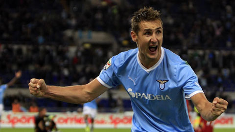 Lazio cần Klose hồi sinh cho cuộc đua Top 3 Lazio cần Klose hồi sinh cho cuộc đua Top 3