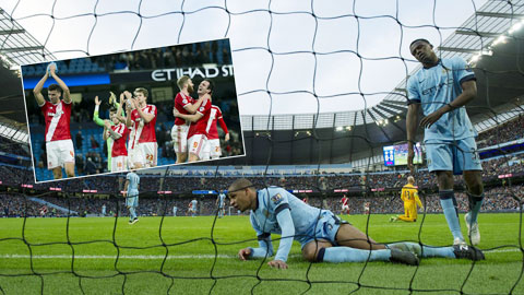 Man City: Pháo đài sụp đổ Man City: Pháo đài sụp đổ