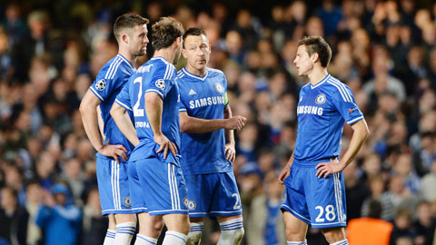 Hàng thủ Chelsea mất dần chất thép Hàng thủ Chelsea mất dần chất thép