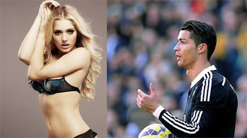 Thêm một người đẹp gạ gẫm Ronaldo Thêm một người đẹp gạ gẫm Ronaldo