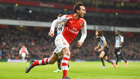 Arsenal: Bây giờ là thời của Cazorla! Arsenal: Bây giờ là thời của Cazorla!