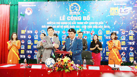 Thái Sơn Bắc tiếp tục đồng hành cùng giải VĐQG nữ Thái Sơn Bắc tiếp tục đồng hành cùng giải VĐQG nữ