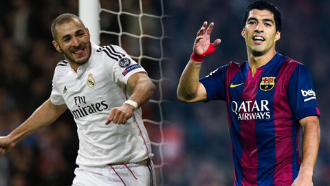 Suarez đang thực hiện vai trò giống như Benzema Suarez đang thực hiện vai trò giống như Benzema