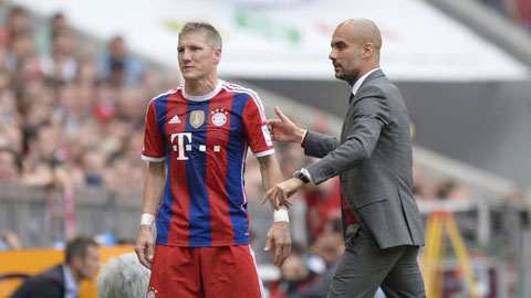 Guardiola không mặn mà giữ Schweinsteiger Guardiola không mặn mà giữ Schweinsteiger