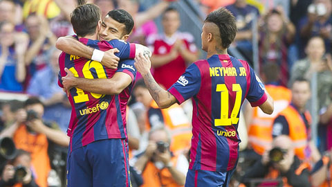 Barca: Giờ là mục tiêu 'ăn ba' Barca: Giờ là mục tiêu 'ăn ba'
