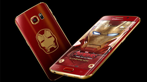 Galaxy S6 edge Iron Man trình làng Galaxy S6 edge Iron Man trình làng