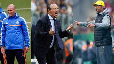 Tuần tới Real công bố HLV mới: Zidane cạnh tranh cùng Benitez và Klopp Tuần tới Real công bố HLV mới: Zidane cạnh tranh cùng Benitez và Klopp