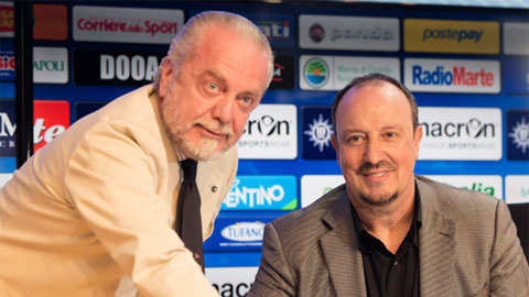 Benitez họp báo chia tay Napoli, đích đến là Real Benitez họp báo chia tay Napoli, đích đến là Real
