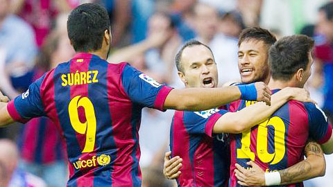 Chung kết Cúp Nhà Vua TBN: Iniesta đặt trọn niềm tin vào M-S-N Chung kết Cúp Nhà Vua TBN: Iniesta đặt trọn niềm tin vào M-S-N