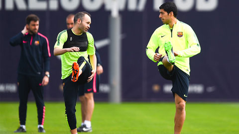 Suarez tái xuất ở trận chung kết cúp Nhà vua Suarez tái xuất ở trận chung kết cúp Nhà vua