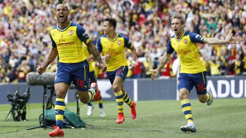 Khởi đầu mới cho Theo Walcott Khởi đầu mới cho Theo Walcott