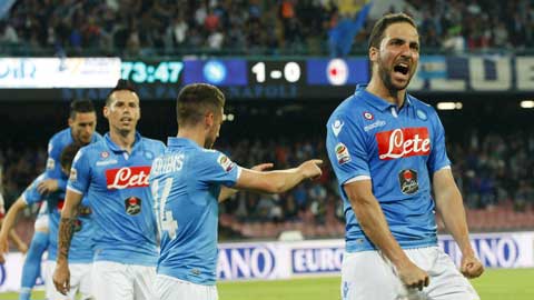 Vòng cuối Serie A: Napoli nhờ cả vào Higuain Vòng cuối Serie A: Napoli nhờ cả vào Higuain