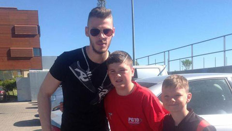De Gea có mặt ở Madrid De Gea có mặt ở Madrid
