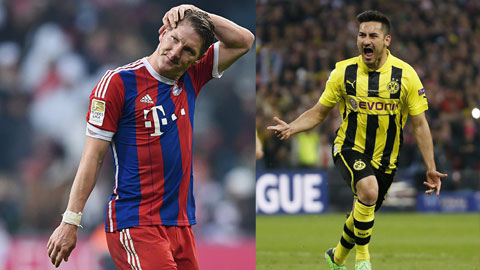 Tương lai Schweinsteiger phụ thuộc... Guendogan Tương lai Schweinsteiger phụ thuộc... Guendogan
