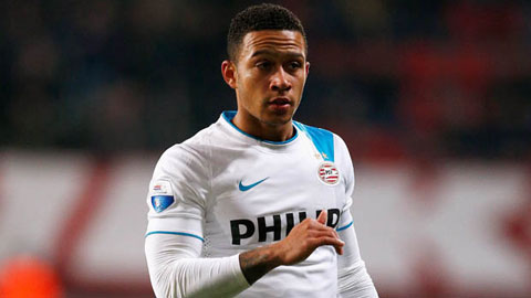 Depay phớt lờ yêu cầu của HLV Van Gaal Depay phớt lờ yêu cầu của HLV Van Gaal