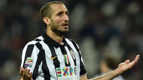 Juve mất Chiellini ở chung kết Champions League Juve mất Chiellini ở chung kết Champions League