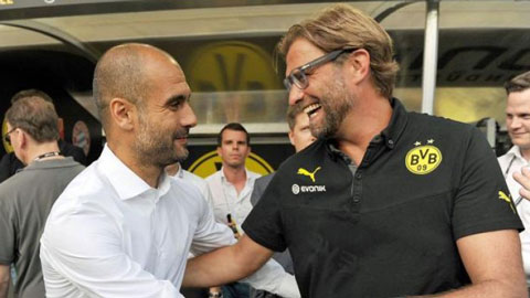 'Klopp sẽ thay Pep Guardiola dẫn dắt Bayern' 'Klopp sẽ thay Pep Guardiola dẫn dắt Bayern'