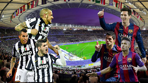 Chấm điểm từng vị trí của Barca và Juventus Chấm điểm từng vị trí của Barca và Juventus