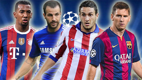 ĐHTB Champions League 2014/15: Barca áp đảo, vắng bóng Juve ĐHTB Champions League 2014/15: Barca áp đảo, vắng bóng Juve