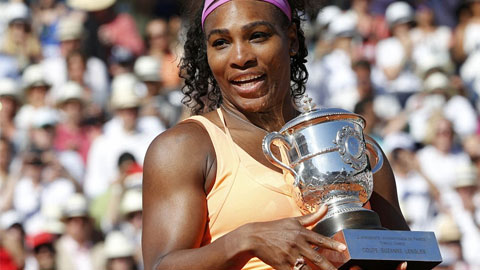 Serena Williams vô địch Roland Garros 2015 Serena Williams vô địch Roland Garros 2015