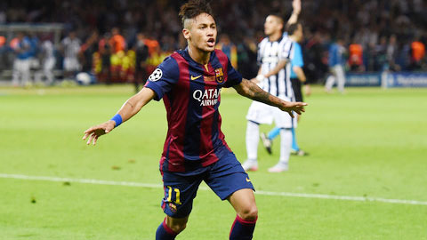 Neymar chia sẻ danh hiệu Vua phá lưới Champions League với Messi và Ronaldo Neymar chia sẻ danh hiệu Vua phá lưới Champions League với Messi và Ronaldo