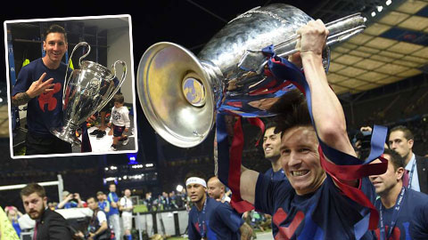 Sau giờ bóng lăn 7/6: Messi mải ôm cúp, quên mất đại công tử Sau giờ bóng lăn 7/6: Messi mải ôm cúp, quên mất đại công tử