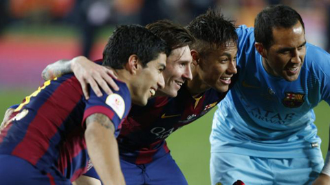 4 cầu thủ Barca không được tính là vô địch Champions League 2014/15 4 cầu thủ Barca không được tính là vô địch Champions League 2014/15