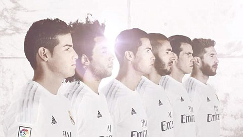 Real Madrid ra mắt áo đấu mới ‘trắng tinh khôi’ Real Madrid ra mắt áo đấu mới ‘trắng tinh khôi’