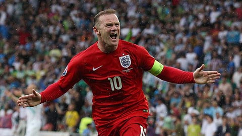 Rooney trở thành chân sút vĩ đại thứ 2 trong lịch sử ĐT Anh Rooney trở thành chân sút vĩ đại thứ 2 trong lịch sử ĐT Anh