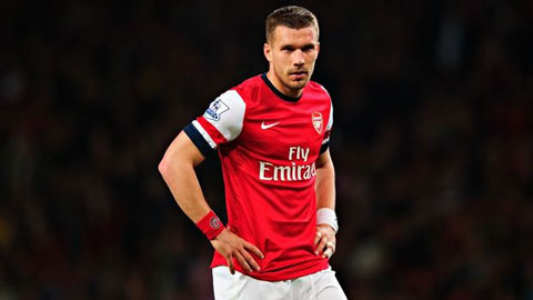Arsenal bán Podolski cho Galatasaray với giá siêu rẻ Arsenal bán Podolski cho Galatasaray với giá siêu rẻ