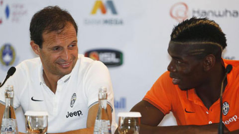 HLV Allegri thừa nhận bất lực trong việc giữ chân Pogba ở lại Juve HLV Allegri thừa nhận bất lực trong việc giữ chân Pogba ở lại Juve