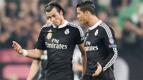 Cuộc chiến vì 'cái tôi' giữa Ronaldo và Bale Cuộc chiến vì 'cái tôi' giữa Ronaldo và Bale