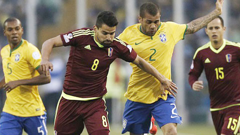 ĐT Brazil: 2 mặt của 1 chiến thắng ĐT Brazil: 2 mặt của 1 chiến thắng