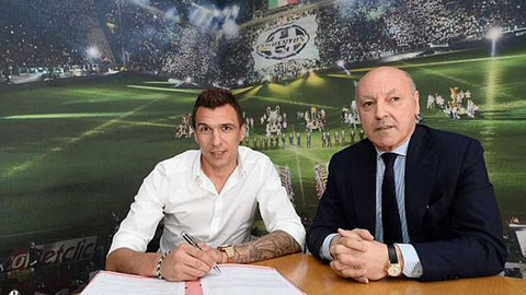 Mandzukic vượt qua kiểm tra y tế, Juventus có tân binh thứ 3 Mandzukic vượt qua kiểm tra y tế, Juventus có tân binh thứ 3