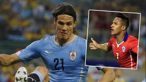 Edinson Cavani vs Alexis Sanchez: Đã đến lúc đẳng cấp lên tiếng Edinson Cavani vs Alexis Sanchez: Đã đến lúc đẳng cấp lên tiếng