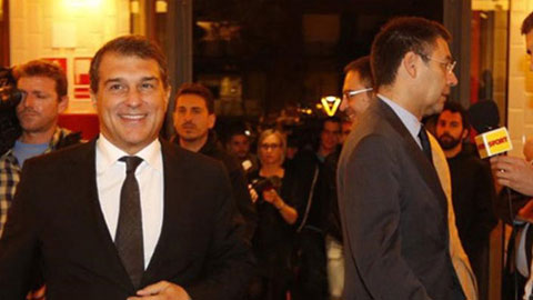 Cuộc đua đến ghế chủ tịch Barcelona: Laporta dìm Bartomeu Cuộc đua đến ghế chủ tịch Barcelona: Laporta dìm Bartomeu