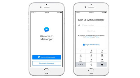 Facebook Messenger không cần tài khoản facebook Facebook Messenger không cần tài khoản facebook