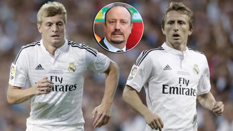 Benitez đảm bảo Kroos và Modric chắc suất ở hàng tiền vệ Real Benitez đảm bảo Kroos và Modric chắc suất ở hàng tiền vệ Real