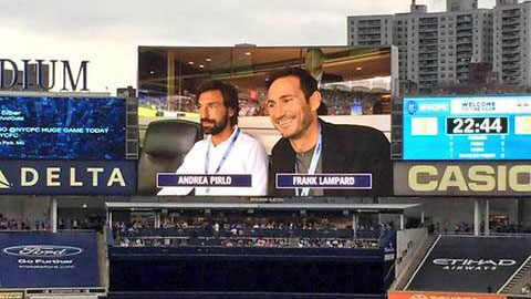 Pirlo, Lampard và Bale rủ nhau tới dự khán trận derby New York Pirlo, Lampard và Bale rủ nhau tới dự khán trận derby New York