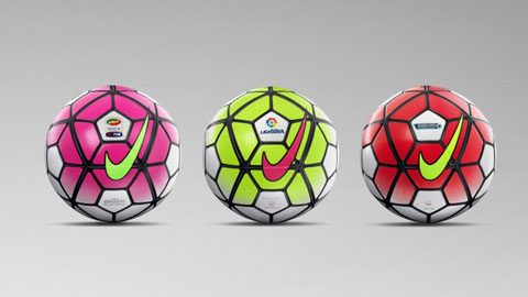 Công bố loại bóng sử dụng ở Premier League, La Liga và Serie A 2015/16 Công bố loại bóng sử dụng ở Premier League, La Liga và Serie A 2015/16