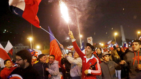 Chile vs Argentina: Quá khứ tiếp lửa cho chung kết Copa America Chile vs Argentina: Quá khứ tiếp lửa cho chung kết Copa America