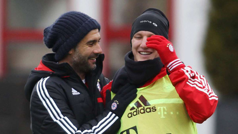 Guardiola cho Schweinsteiger tự quyết định tương lai Guardiola cho Schweinsteiger tự quyết định tương lai
