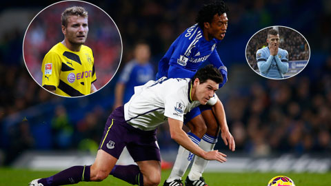 Cuadrado, Jovetic và Immobile trên đường trở lại Serie A: Khi kẻ sa cơ vẫn còn 'đắt hàng' Cuadrado, Jovetic và Immobile trên đường trở lại Serie A: Khi kẻ sa cơ vẫn còn 'đắt hàng'