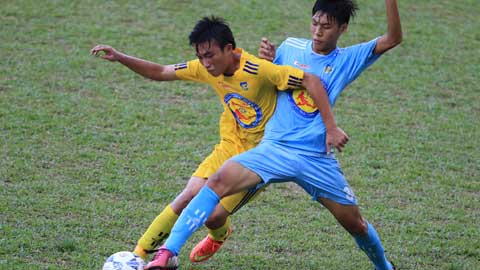 Đánh bại U17 S.Khánh Hòa, U17 SLNA theo chân U17 PVF vào bán kết Đánh bại U17 S.Khánh Hòa, U17 SLNA theo chân U17 PVF vào bán kết