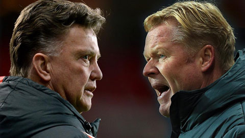 Xung đột giữa Van Gaal & Koeman: Chuyện quanh ly rượu Xung đột giữa Van Gaal & Koeman: Chuyện quanh ly rượu