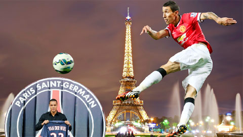 PSG và thương vụ Di Maria: Di Maria = Van der Wiel + 50 triệu euro PSG và thương vụ Di Maria: Di Maria = Van der Wiel + 50 triệu euro