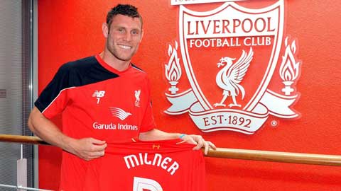 Milner đến Liverpool để thỏa mộng chơi tiền vệ trung tâm Milner đến Liverpool để thỏa mộng chơi tiền vệ trung tâm