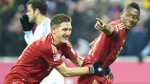 Bayern không thiếu người thay Schweinsteiger Bayern không thiếu người thay Schweinsteiger